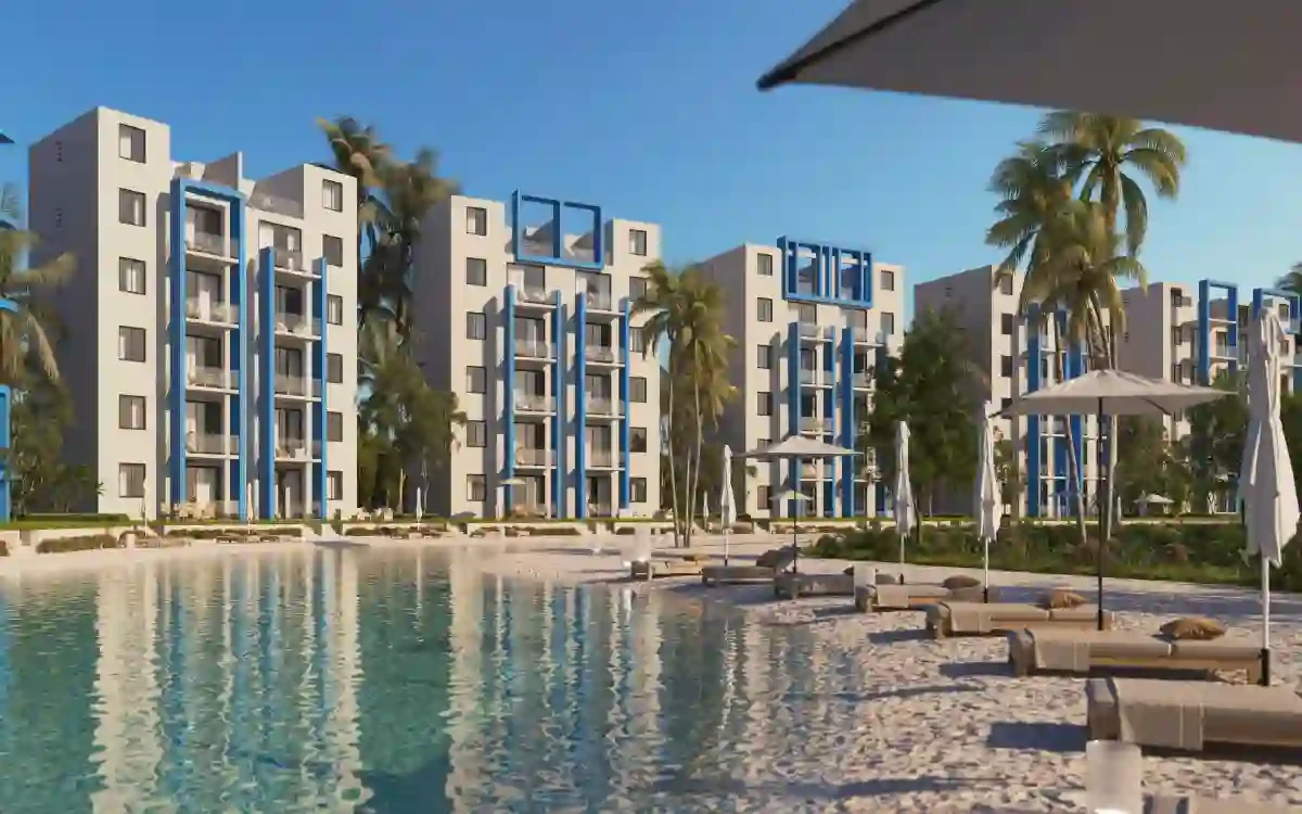 تاون هاوس ميدل 140م للبيع في فوكا باي الساحل الشمالي